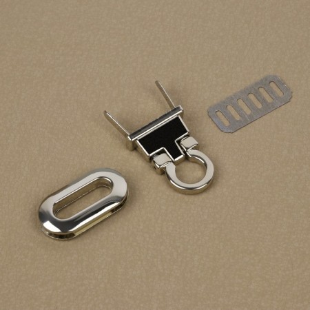 Bag Fraille, 3 × 1.5 cm, silver color-2