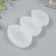 Mold Silicon "Cedar cones" 3 items 9x5.5x1.5 cm