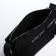 Youth bag with zipper, black color