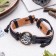 Bracelet Skin "New Day" Best Friends Forever, Black Color, 8 cm