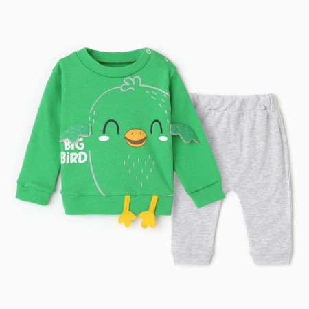 Kit for children, green color, height 74 cm