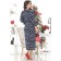 Female dress "Stru after amazingly beautiful", size 44