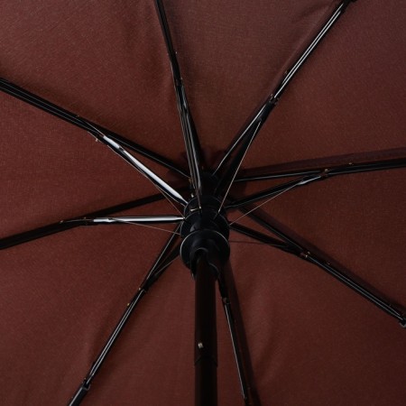 Semi -automatic umbrella "monoton", Eponge, 3 additions, 8 spokes, r = 50 cm, color mix-6
