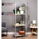 Metal rack, MS 1600x700x300, 4 shelves