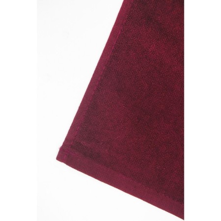 Terry towel let’s go, 360 g, size 50x80 cm, burgundy color-1
