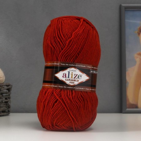 Yarn "Lanagold fine" 49% wool, 51% acrylic 390m/100g (36)