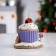 LED figure "House of sweets" 13 × 12 × 9 cm, polystone, batteries Lr44x2, glow warm white