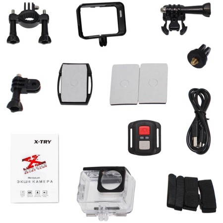 Action Camera X-Try XTC260 RC Real 4K WiFi Standart-2