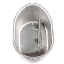 The drinker is nipple, with a bowl, for pigs, a diameter of 12 mm, stainless steel