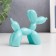 Souvenir Polystone "Air Ball - Dog" with pale blue 8x10x4 cm