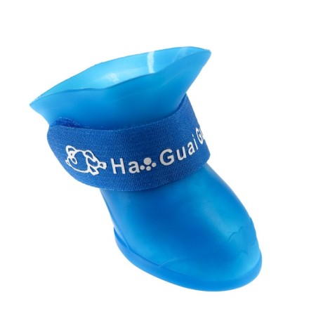 Rubber boots "All-terrain vehicle", set of 4 pcs., R-r S (sole 4 x 3 cm), blue-6