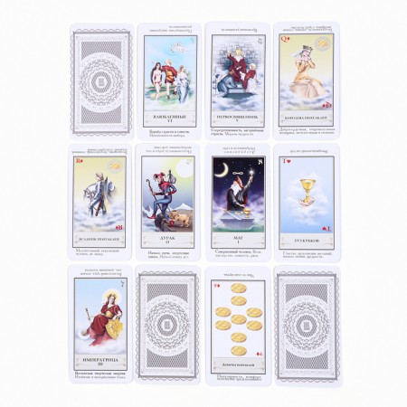 Tarot "Echo of Fate", fortune -telling cards, training deck 78 l, card 11 x 6 cm, with instructions-2