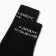 Male socks, black color, size 27