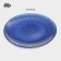 Glass Dessert Magistro Cross, D = 21 cm, blue color