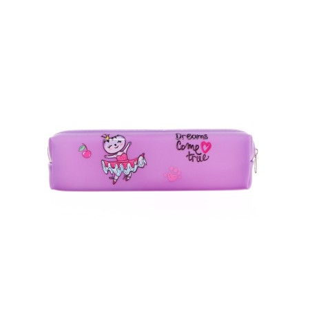 School foam on the zipper puppet Violet-1