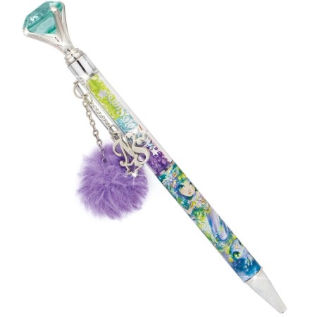 Handle Ballic Nebulous Stars Marinia, with Pompon and Crystals
