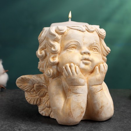 Summary "Praying Angel" 10x11.5x11cm, gilding