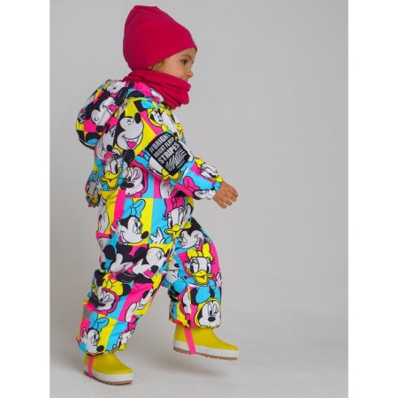 Set cap and snood for a girl, size 46, Fuchsia color-7
