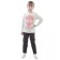 Children's suit "Skull", height 122 cm, milk color