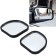 Rear view mirror, 4.5 × 4.5 cm, set 2 pcs