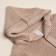 Knitted cardigan with a hood SL Home, r.80-86 cm, sand