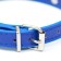 The collar "Bows and Rhinas", 38 x 1.5 cm, Osh 27-33, blue