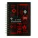 A6 notebook, 80 sheets on the crest, cover of laminated cardboard, mix