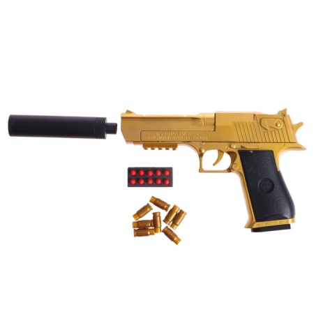 Digl gun with soft bullets and flying sleeves, children-6