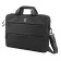 Business bag, lightning department, 2 outer pockets, black color