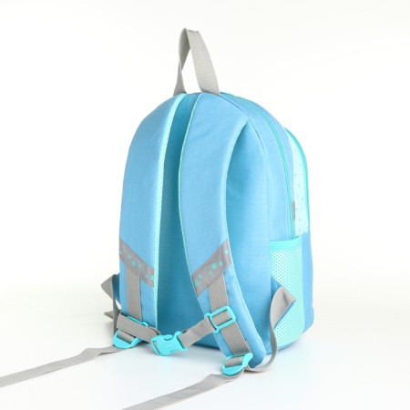 Baby backpack on lightning, blue color-1