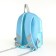 Baby backpack on lightning, blue color