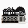 The keybox is wall -mounted with a shelf and a pocket, a house and a tree, 17 x 11.3 cm.