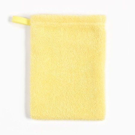 Set for bathing the crumb I (a corner towel 85*85 ± 2cm, towel 40*55cm, mittens) SV-yellow-5