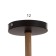 Tahiti chandelier 5x60W E27 Black+tree 55.5x55x31cm SVK