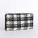 Women's wallet with lightning, black color