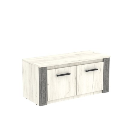 Labyrinth cabinet, 854x395x405 for an entrance hall 850, light craft, gray spar