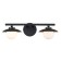 Bra Indigo, 10015/2W Black. 2x5W, G9, 460x185x134 mm, white matte color
