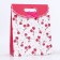 Gift box-package, packaging with a cut handle, "flowers", 24 x 12 x 31 cm