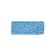 Velcro mop nozzle, flat microfiber, blue/white color, 40 cm
