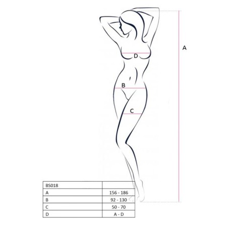 Passion Erotic Line Site, White Color, OS Size-5