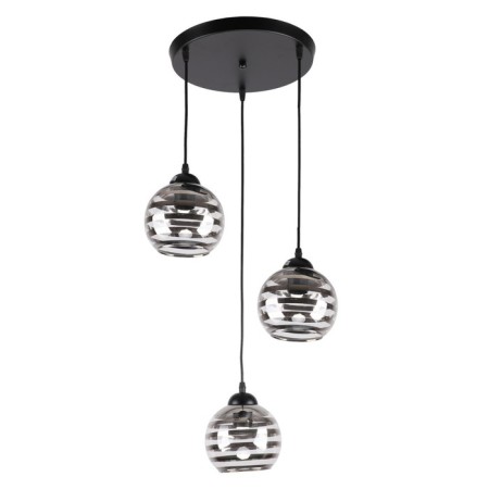 Spring light lamp 10247/3BK SM+CL, 3x60W, E27, 70x35x35 cm, black color black