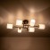 Ceiling chandelier Citilux "Henry" CL130265, 79.5x42x1.5 cm, 6x75W, E27, Black Color Black