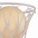 Wall lamp Mantra Basketball, E27, 1x20W, 320x300x370 mm, matte white color