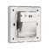 Built-in lamp for the stairs, NL-35, engine sensor, 1.5 W, 60 lm, 6500k, silver