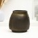 Pot - Organizer "Cleopatra" black with gold, 1.6l/ 16x17x16cm
