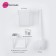 Ersh for the toilet IDDIS SLIDE, 103x113x336 mm, matte glass, white matte