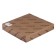 Binding cardboard (shell -shaped) 0.9 mm, 30 x 30 cm, 540 g/m2, gray
