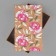 Rectangular gift box, packaging, "flowers", 14 x 8 x 4.5 cm