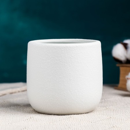 Mr. Twix pot 10x9.5cm, white, 0.6l, D-8.5-2