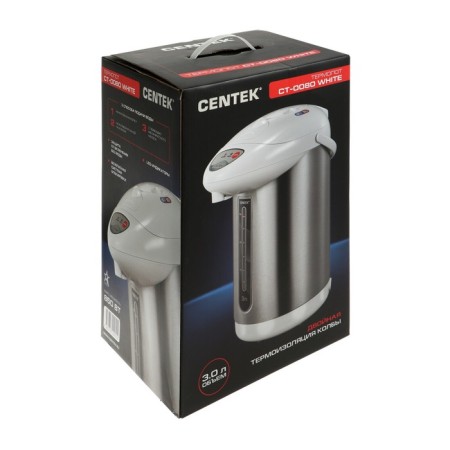 Thermopotes Centek CT-0080, 3 l, 600 watts, white-4